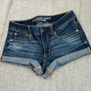 American eagle jean shorts